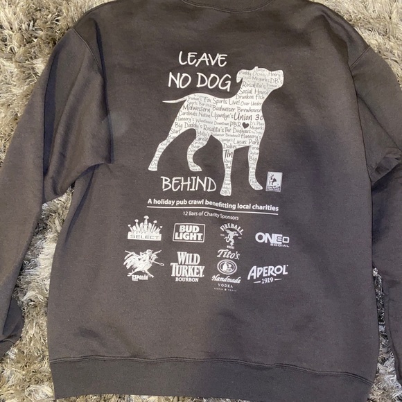 12 Bars of Charity Grey Crewneck - Picture 2 of 2